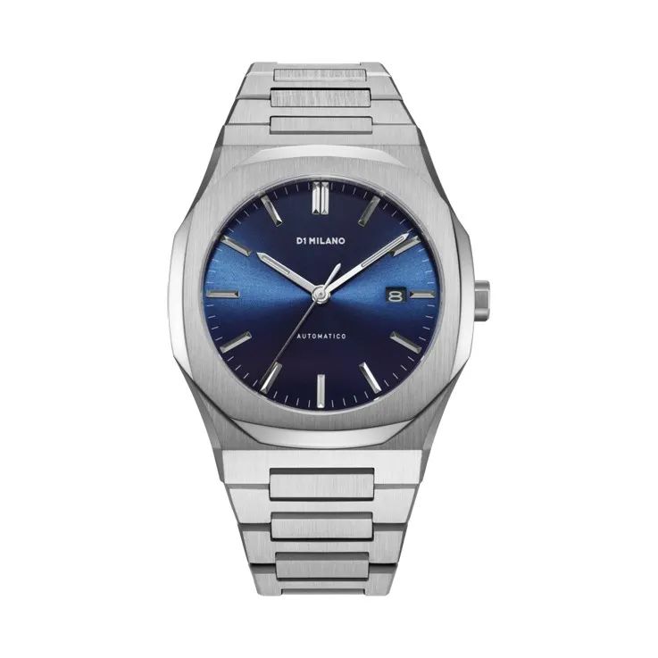 D1 Milano Mechanical Automatic Bracelet 41,5mm Blue ATBJ11