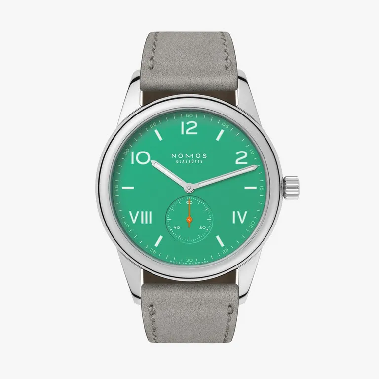 NOMOS Glashütte Club Campus 38 Electric Green Rif. 726.GB