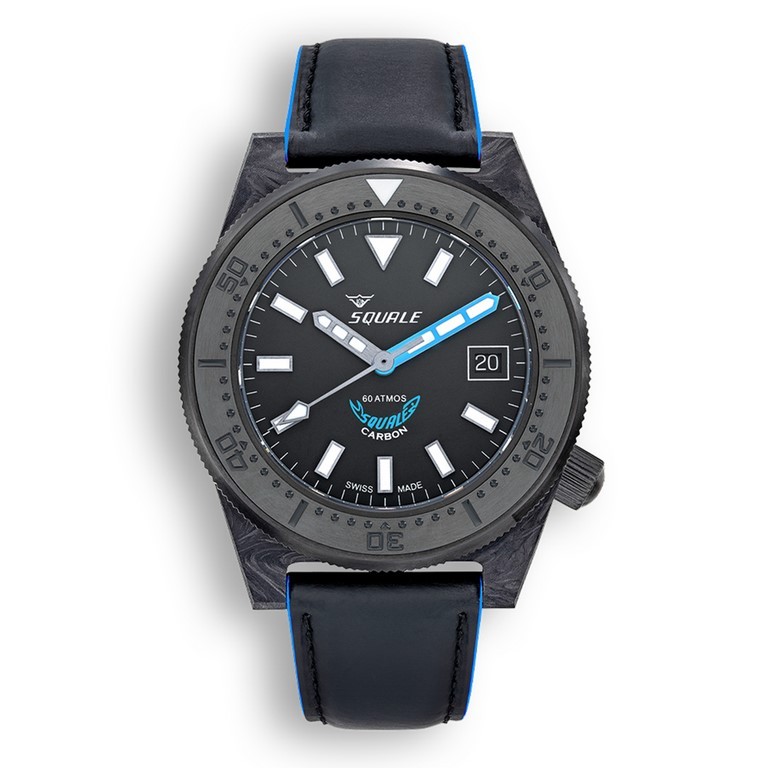 Squale T-183 Forged Carbon Blue T183FCBL