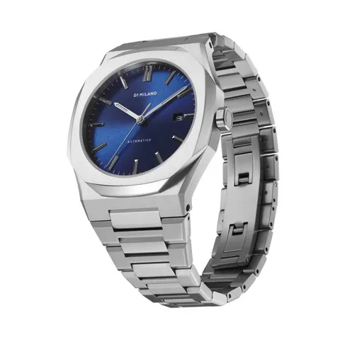 D1 Milano Mechanical Automatic Bracelet 41,5mm Blue ATBJ11