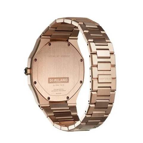 D1 Milano Ultra Thin Bracelet Rose Gold 40mm UTBJ16_02