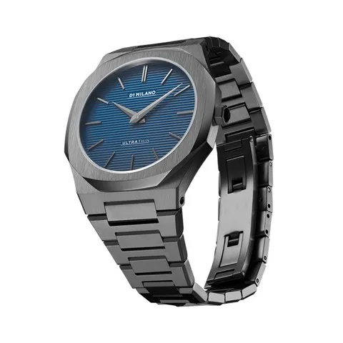 D1 Milano Ultra Thin Bracelet Petrol Blue 40mm UTBJ12