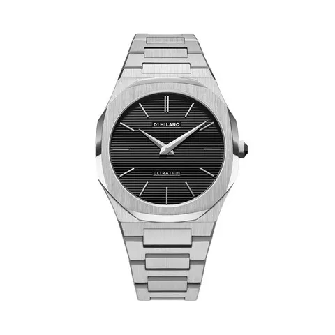 D1 Milano Ultra Thin Bracelet Silver 40mm UTBJ14