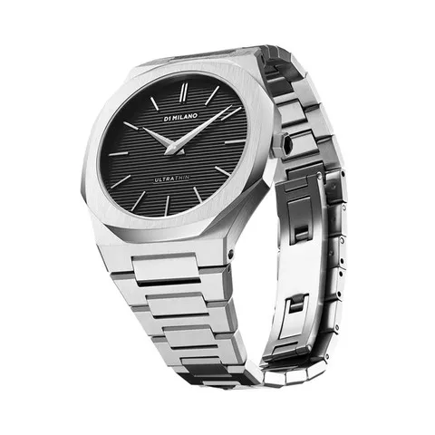 D1 Milano Ultra Thin Bracelet Silver 40mm UTBJ14