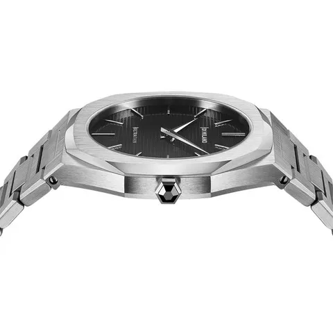 D1 Milano Ultra Thin Bracelet Silver 40mm UTBJ14