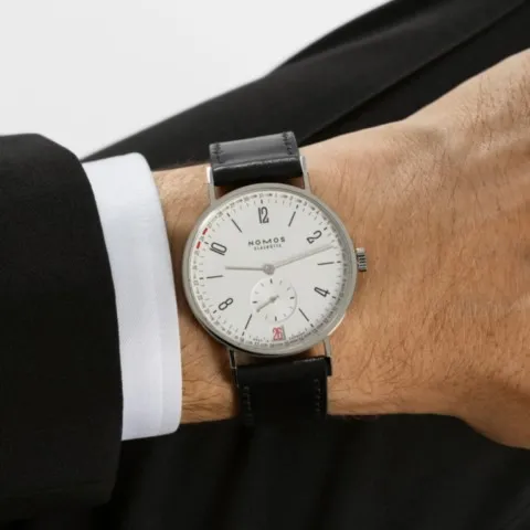 NOMOS Glashütte Tangente 2date 38 Rif. 135_07