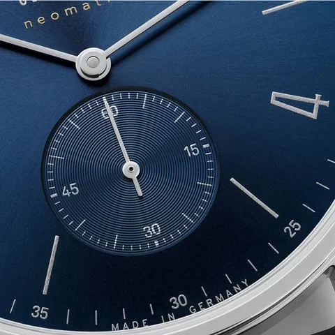 NOMOS Glashütte Tangente 39 Neomatik Blue Gold rif. 145_05