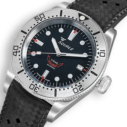 Squale 1545 Steel Black Rubber 1545SSBK.HT_04