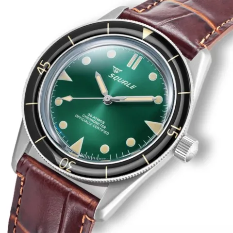 Squale Sub-39 Green COSC Certified SUB-39COMI_04