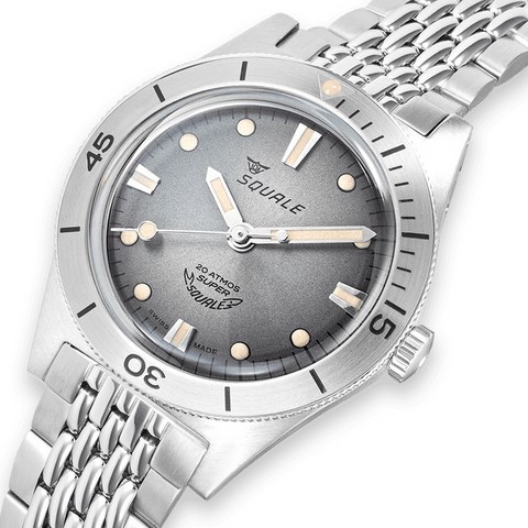 Squale Super-Squale Sunray Grey Bracelet SUPERSSG.AC_04