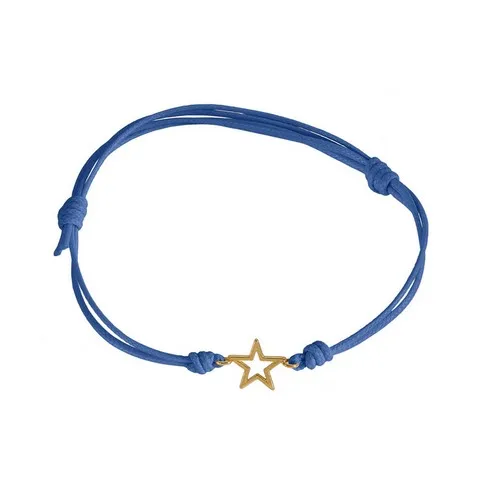 MARCO GERBELLA Bracciale cordino stella piccola a filo ST-BK-12-XG blu